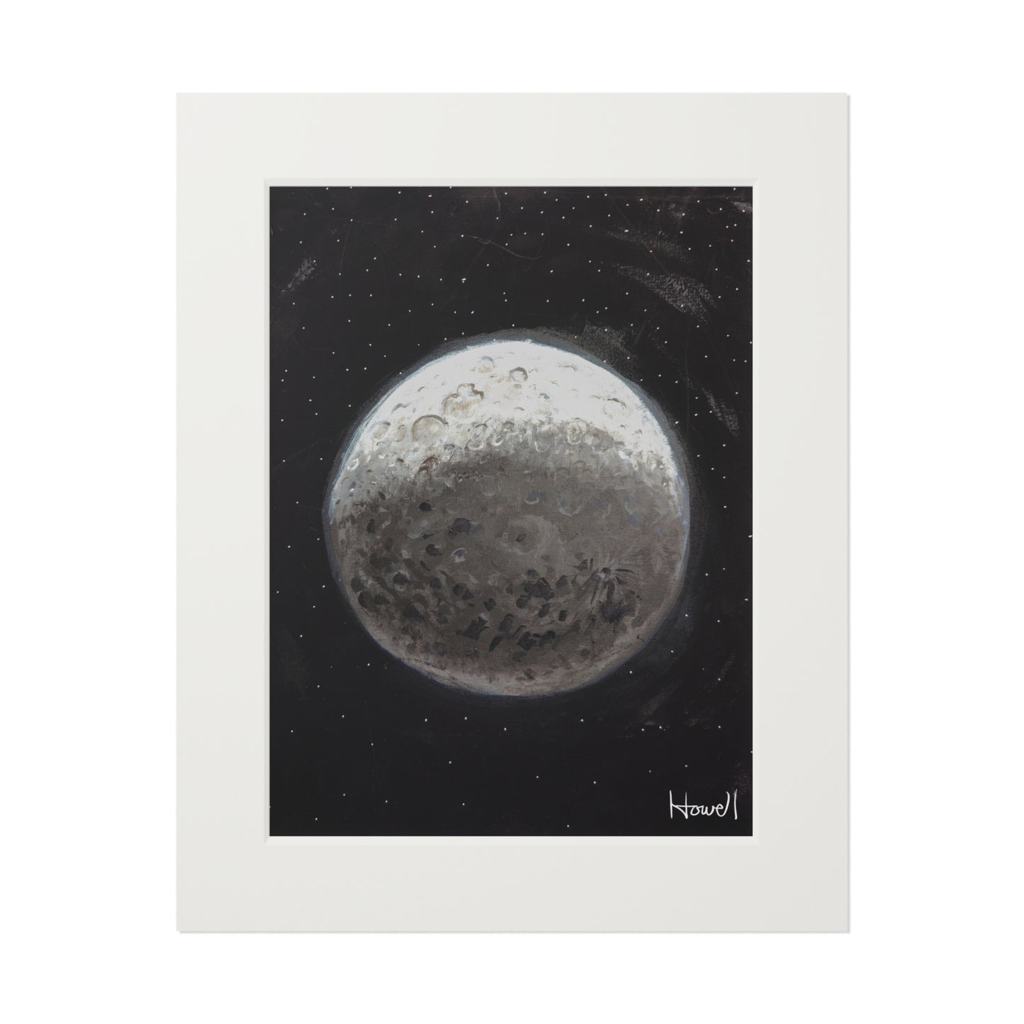 Moon - Matted Fine Art Print