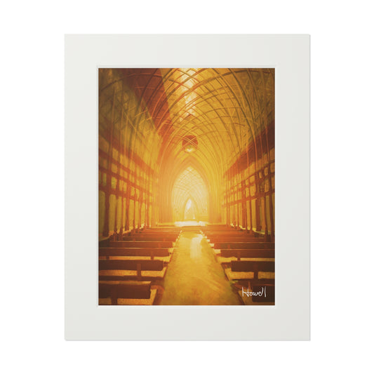 Golden Cooper - Matted Fine Art Print