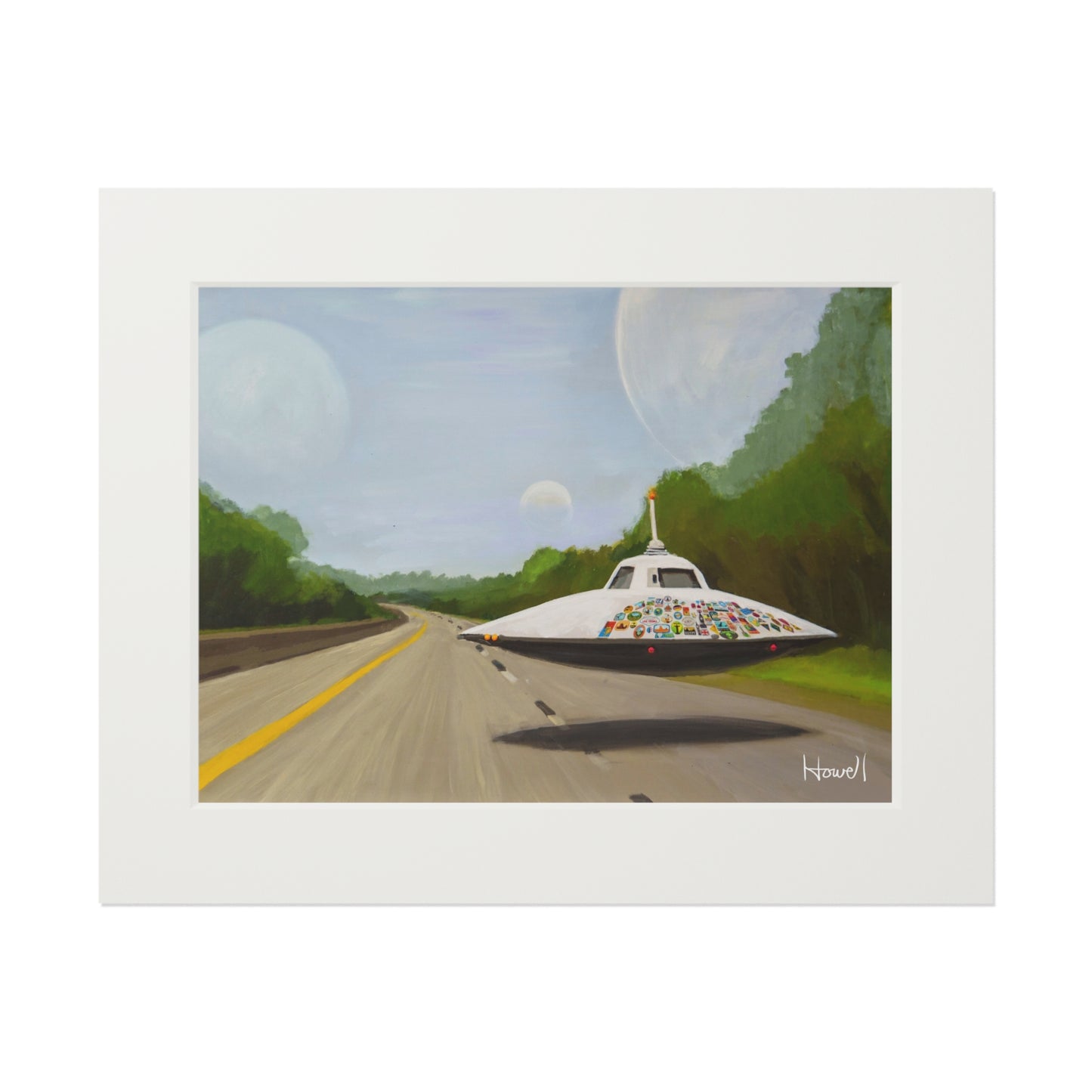 Wanderer - Matted Fine Art Print