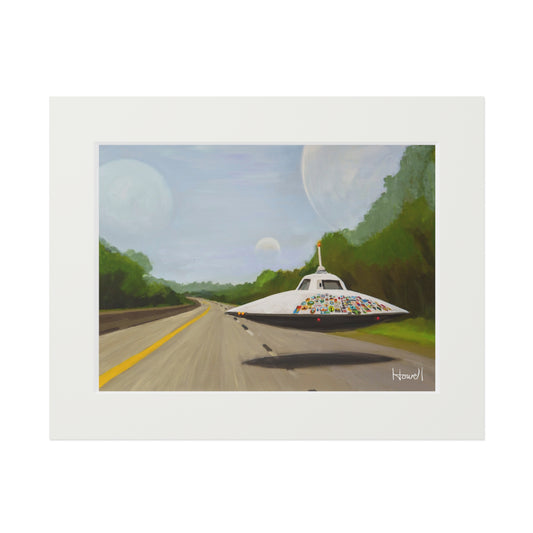 Wanderer - Matted Fine Art Print
