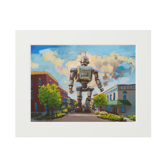 Rogers Robot - Fine Art Matted Print