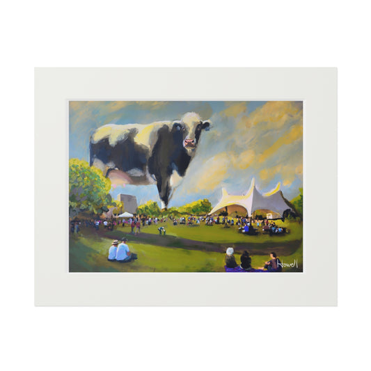 Moomentary - Matted Fine Art Print
