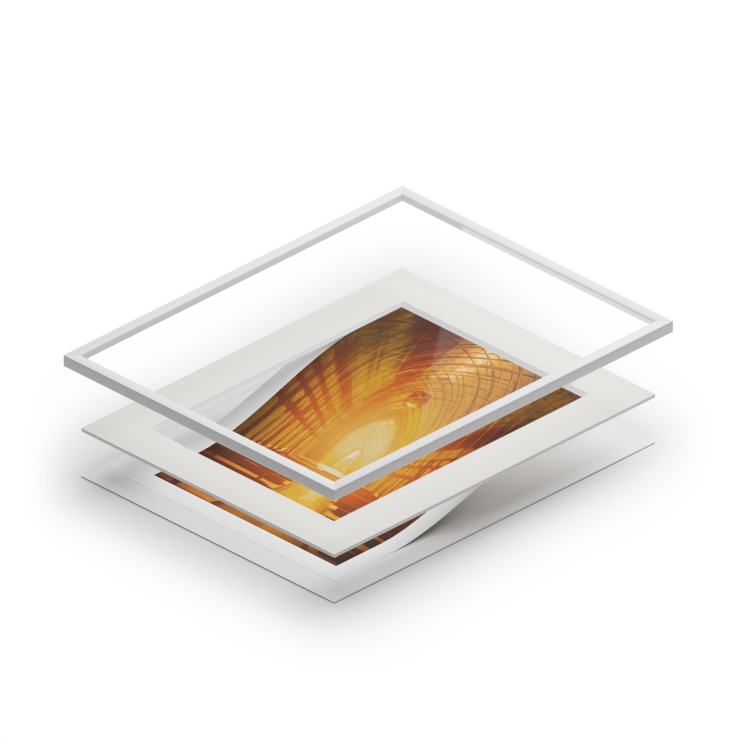 Golden Cooper - Matted Fine Art Print