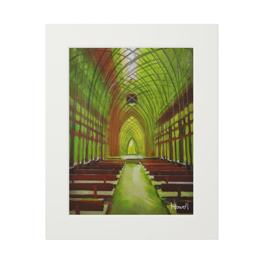 Mildred Cooper Chapel - Matted Fine Art Print