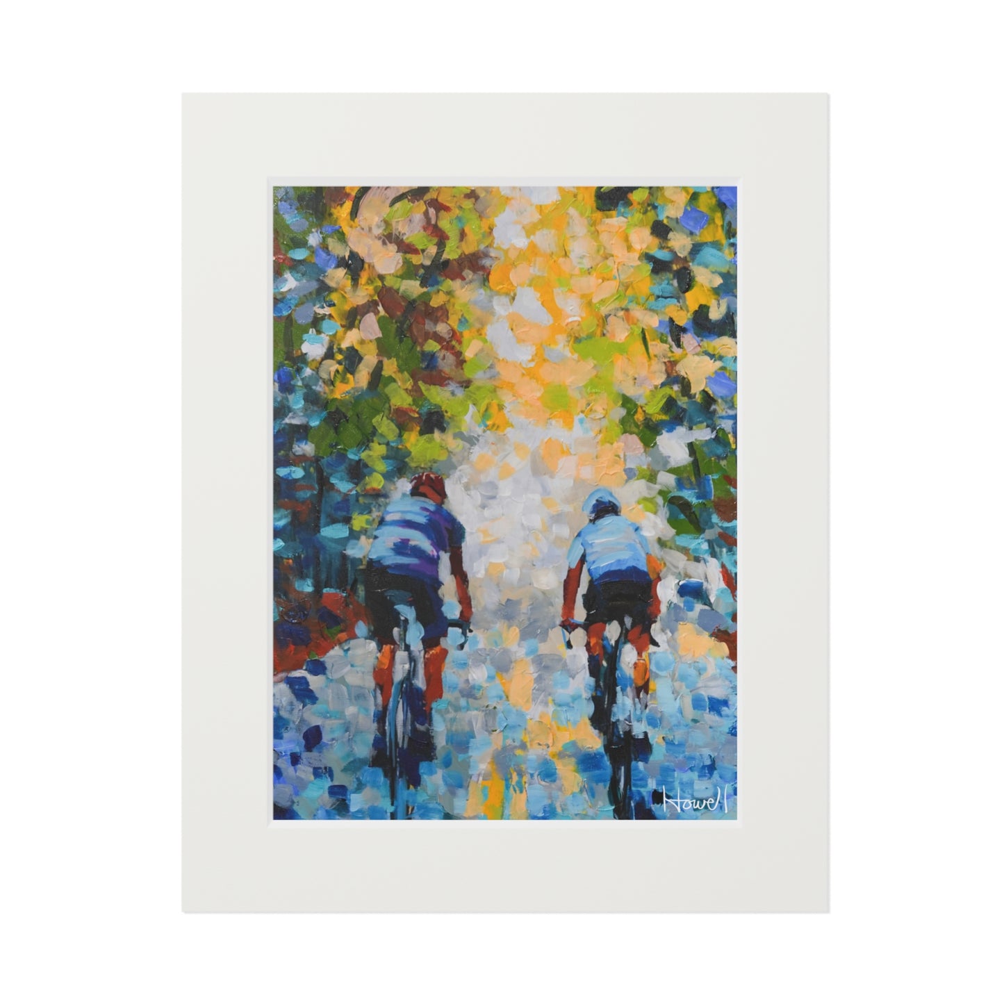 Morning Ride - Matted Fine Art Print
