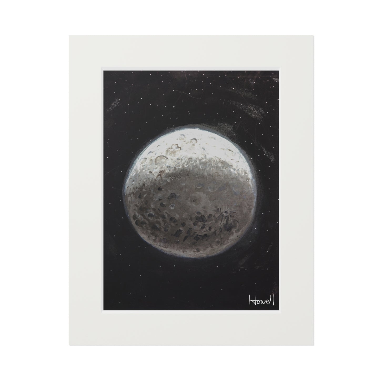 Moon - Matted Fine Art Print