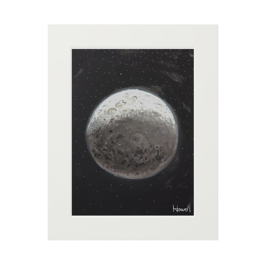 Moon - Matted Fine Art Print