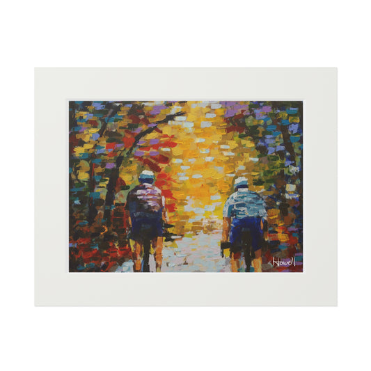 Color Ride II - Matted Fine Art Print