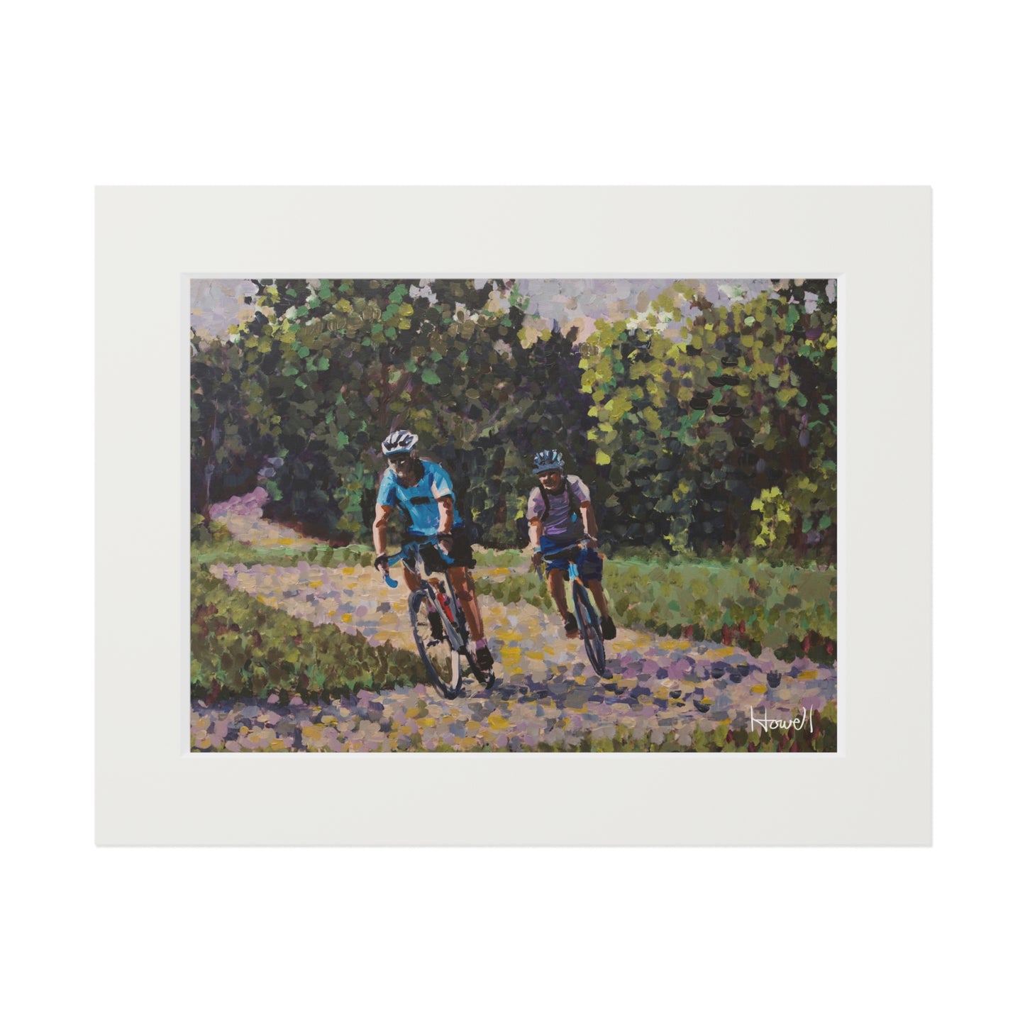 Razorback Greenway - Matted Fine Art Print