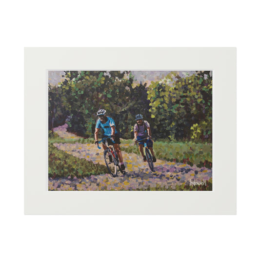 Razorback Greenway - Matted Fine Art Print