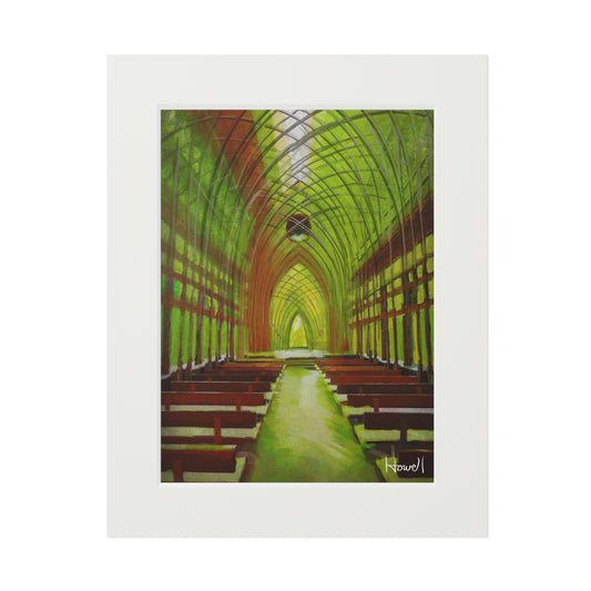 Mildred Cooper Chapel - Matted Fine Art Print
